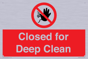 Closed for Deep Clean
